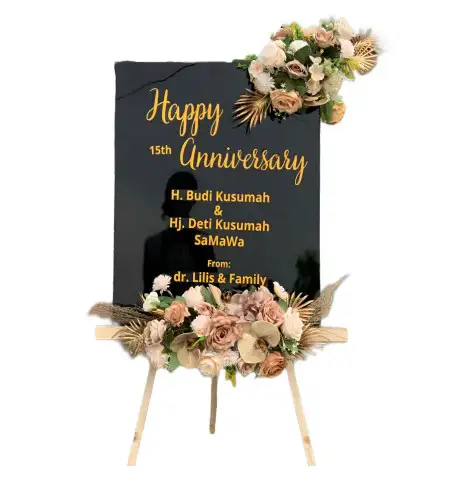 Papan Bunga Akrilik Wonolopo